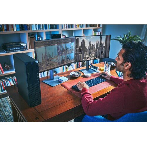 HP Z24m G3 61cm (24") WQHD Office IPS Monitor 16:9 DP/HDMI/USB-C Pivot Webcam