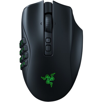 An Aus günstig Kaufen-RAZER Naga V2 Pro Kabellose MMO Gaming Maus. RAZER Naga V2 Pro Kabellose MMO Gaming Maus <![CDATA[• Anwendungsbereich: Gaming, 20 Tasten • Kabellos, Bluetooth • Sensortechnologie: Optisch (30.000 dpi) • Schwarz, 217g, 43,0 mm x 75,0 mm x 119,0 mm 