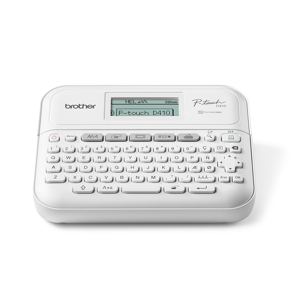 Brother P-touch PT-D410 Desktop Beschriftungsger&auml;t Barcodedruck