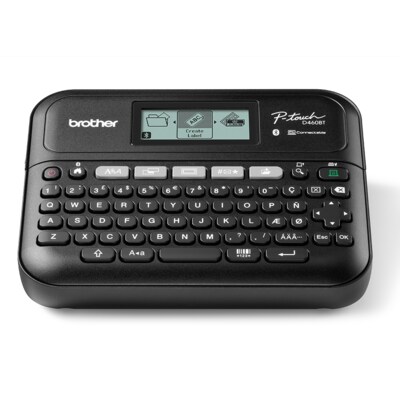 Co op günstig Kaufen-Brother P-touch PT-D410 Desktop Beschriftungsgerät Barcodedruck. Brother P-touch PT-D410 Desktop Beschriftungsgerät Barcodedruck <![CDATA[• Beschriftungsgerät mit USB- und Bluetooth-Schnittstelle • Inklusive 70 Vorlagen zum Druck häufig be