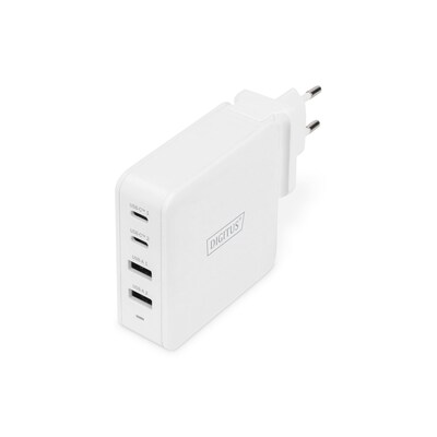 USB zu günstig Kaufen-DIGITUS 4-Port Universal USB-Ladeadapter, USB-C / USB A, 100W. DIGITUS 4-Port Universal USB-Ladeadapter, USB-C / USB A, 100W <![CDATA[• Kompaktes Ladegerät für USB-C™ • Nutzung aller 4 Ports gleichzeitig möglich • Überspannungsschutz / Überst