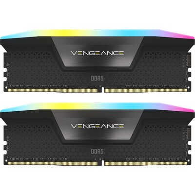 4G 64G günstig Kaufen-64GB (2x32GB) CORSAIR VENGEANCE RGB DDR5-5600 RAM CL36 Arbeitsspeicher Kit. 64GB (2x32GB) CORSAIR VENGEANCE RGB DDR5-5600 RAM CL36 Arbeitsspeicher Kit <![CDATA[• 64 GB (RAM-Module: 2 Stück) • DDR5-RAM 5600 MHz • CAS Latency (CL) 36-36-36-76 • Ans