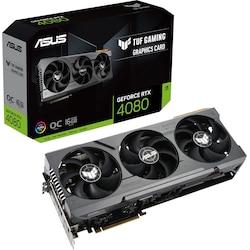 ASUS TUF GeForce RTX 4080 OC Gaming Grafikkarte, 16GB GDDR6X, 2xHDMI, 3xDP