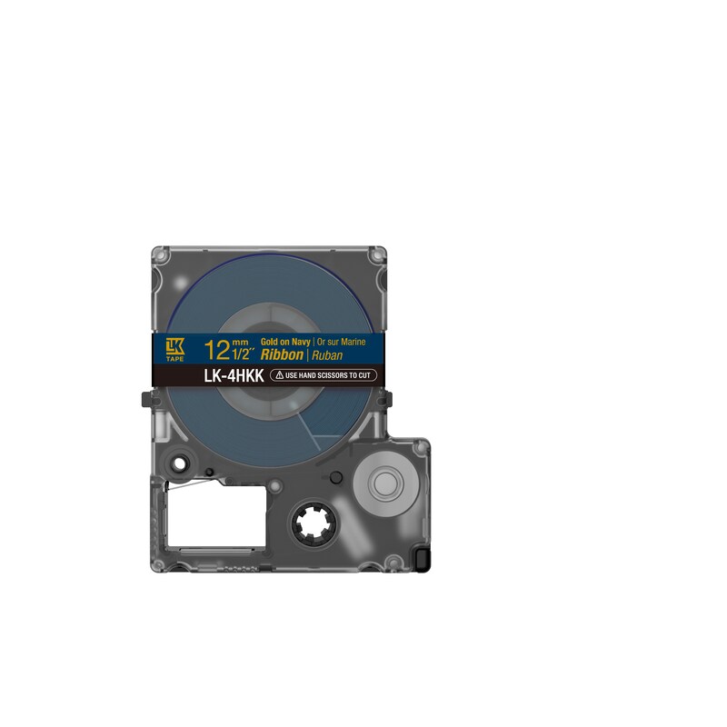 mm Sat günstig Kaufen-Epson C53S654002 Schriftband LK-4HKK Satinband 12mmx5m gold/marineblau. Epson C53S654002 Schriftband LK-4HKK Satinband 12mmx5m gold/marineblau <![CDATA[• Epson C53S654002 - Schriftband Satin • Bandfarbe: navy-blau, Schriftfarbe: gold • kompatibel zu Label