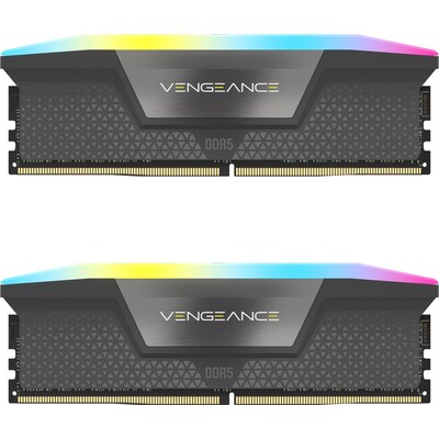 Ram Arbeitsspeicher günstig Kaufen-32GB (2x16GB) CORSAIR VENGEANCE RGB DDR5-5600 RAM EXPO CL36 Arbeitsspeicher Kit. 32GB (2x16GB) CORSAIR VENGEANCE RGB DDR5-5600 RAM EXPO CL36 Arbeitsspeicher Kit <![CDATA[• 32 GB (RAM-Module: 2 Stück), AMD EXPO zertifiziert • DDR5-RAM 5600 MHz • CAS