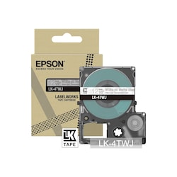 Epson C53S672067 Schriftband LK-6TBJ Matt 24mm x 8m schwarz auf transparent