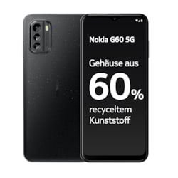 Nokia G60 5G Dual-Sim 4/128 GB black Android 12.0 Smartphone