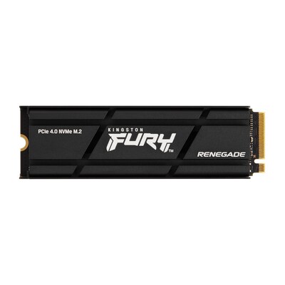 Renegade günstig Kaufen-Kingston FURY Renegade NVMe SSD 500 GB M.2 2280 TLC PCIe 4.0 mit Kühlkörper. Kingston FURY Renegade NVMe SSD 500 GB M.2 2280 TLC PCIe 4.0 mit Kühlkörper <![CDATA[• 512 GB - 10,5 mm Bauhöhe • M.2 2280 Card,  - Kompatibel mit der Pl