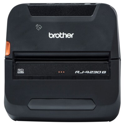 La 7 günstig Kaufen-Brother RJ-4230B Etikettendrucker USB Bluetooth. Brother RJ-4230B Etikettendrucker USB Bluetooth <![CDATA[• Mobiler Etikettendrucker • Druckauflösung: 203 dpi • Druckgeschwindigkeit: max. 127 mm/Sek. • Etikettenbreite: 104 mm / Drucklänge: max. 
