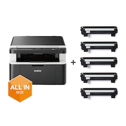 Brother S/W-Laserdrucker Scanner Kopierer Fax WLAN