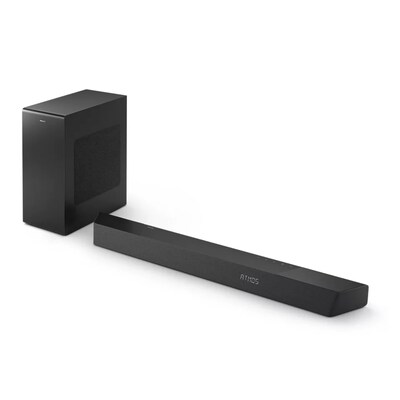 PH 1 günstig Kaufen-Philips Soundbar 3.1.2 TAB8907/10 schwarz kabelloser Subwoofer. Philips Soundbar 3.1.2 TAB8907/10 schwarz kabelloser Subwoofer <![CDATA[• Sound für Musik, TV, Filme und mehr • 3.1.2-Kanal, mit Bluetooth, kabelloser Subwoofer • Satter Sound mit Dolb