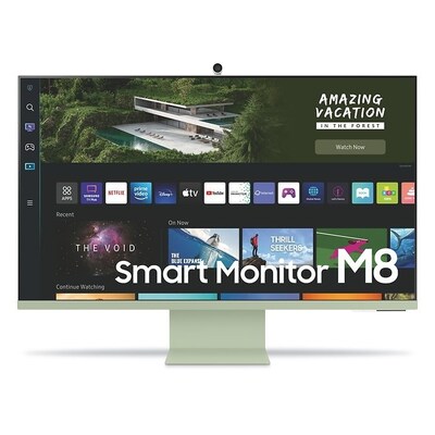 IT MS günstig Kaufen-Samsung S32CM80GUU 80cm (32") 4K UHD VA Smart-Monitor mHDMI/USB-C/WLAN Webcam. Samsung S32CM80GUU 80cm (32") 4K UHD VA Smart-Monitor mHDMI/USB-C/WLAN Webcam <![CDATA[• Energieeffizienzklasse: G • Größe: 80,0 cm(32 Zoll) 16:9, Auflösung: 3.8