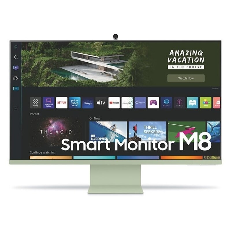 Samsung S32CM80GUU 80cm (32") 4K UHD VA Smart-Monitor mHDMI/USB-C/WLAN Webcam