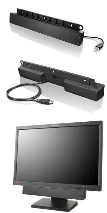 Lenovo USB Soundbar verkabelt, USB, 2.5 Watt (Gesamt) 0A36190