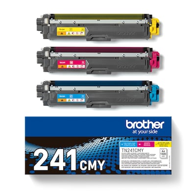 MULTIPACK günstig Kaufen-Brother TN-241C/M/Y Toner Multipack Cyan Gelb Magenta 1400 Seiten. Brother TN-241C/M/Y Toner Multipack Cyan Gelb Magenta 1400 Seiten <![CDATA[• Toner Multipack (Gelb Cyan Magenta) • Seitenreichweite ca. 1400 Seiten]]>. 