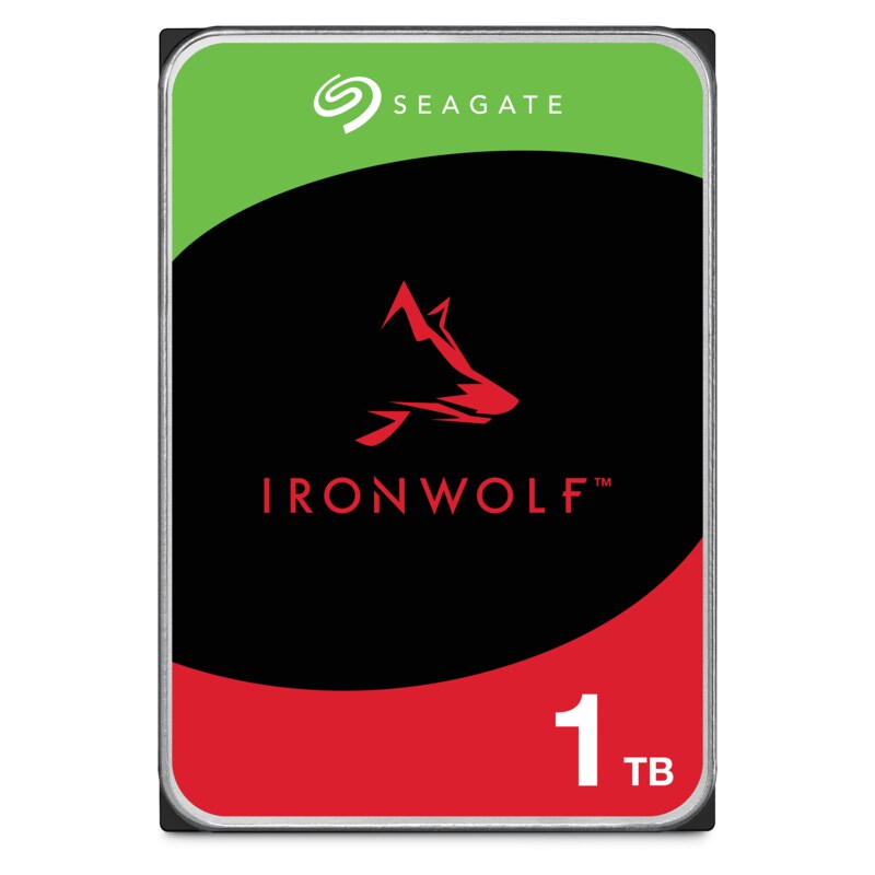 Seagate IronWolf NAS HDD ST1000VN008 - 1 TB 5400 rpm 3,5 Zoll SATA 6 Gbit/s CMR