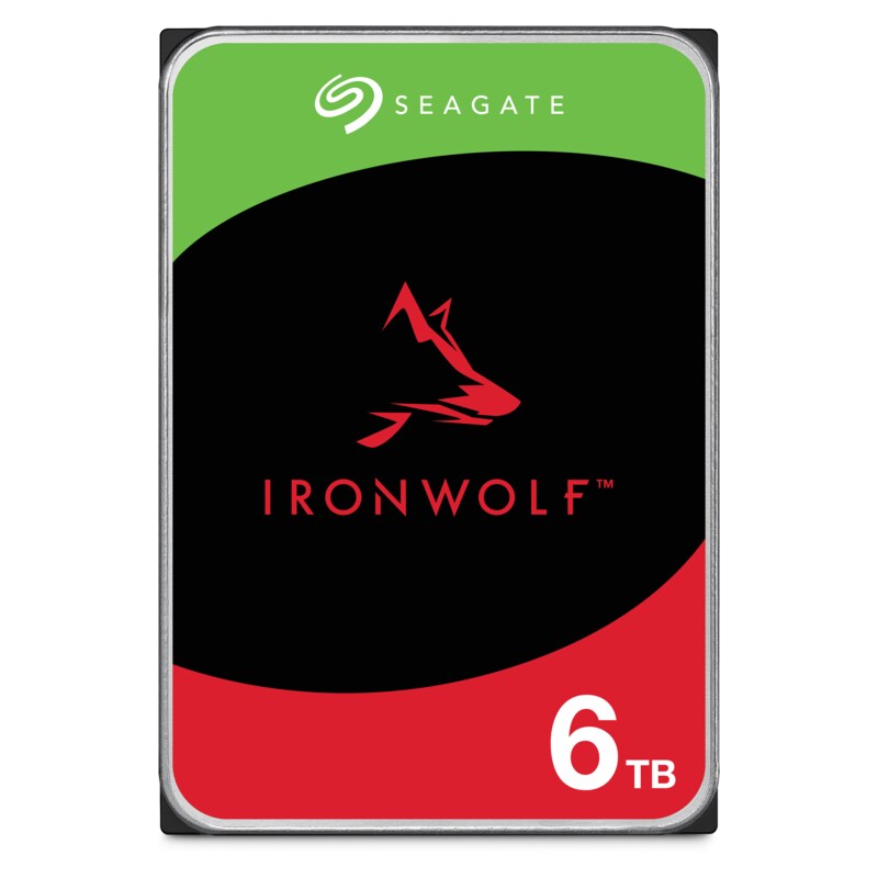 Seagate IronWolf NAS HDD ST6000VN006 - 6 TB 5400 rpm 3,5 Zoll SATA 6 Gbit/s CMR