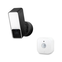 Eve Outdoor Cam Smarte Flutlichtkamera - Apple HomeKit Secure Video Technologie