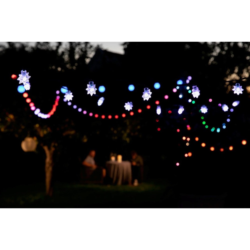 Lite Bulb Moments 10m Smart Outdoor Light Chain – 50 x Stars