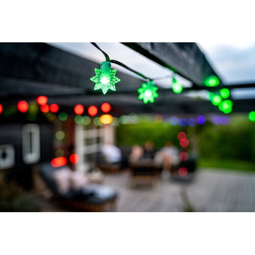 Lite Bulb Moments 10m Smart Outdoor Light Chain – 50 x Stars