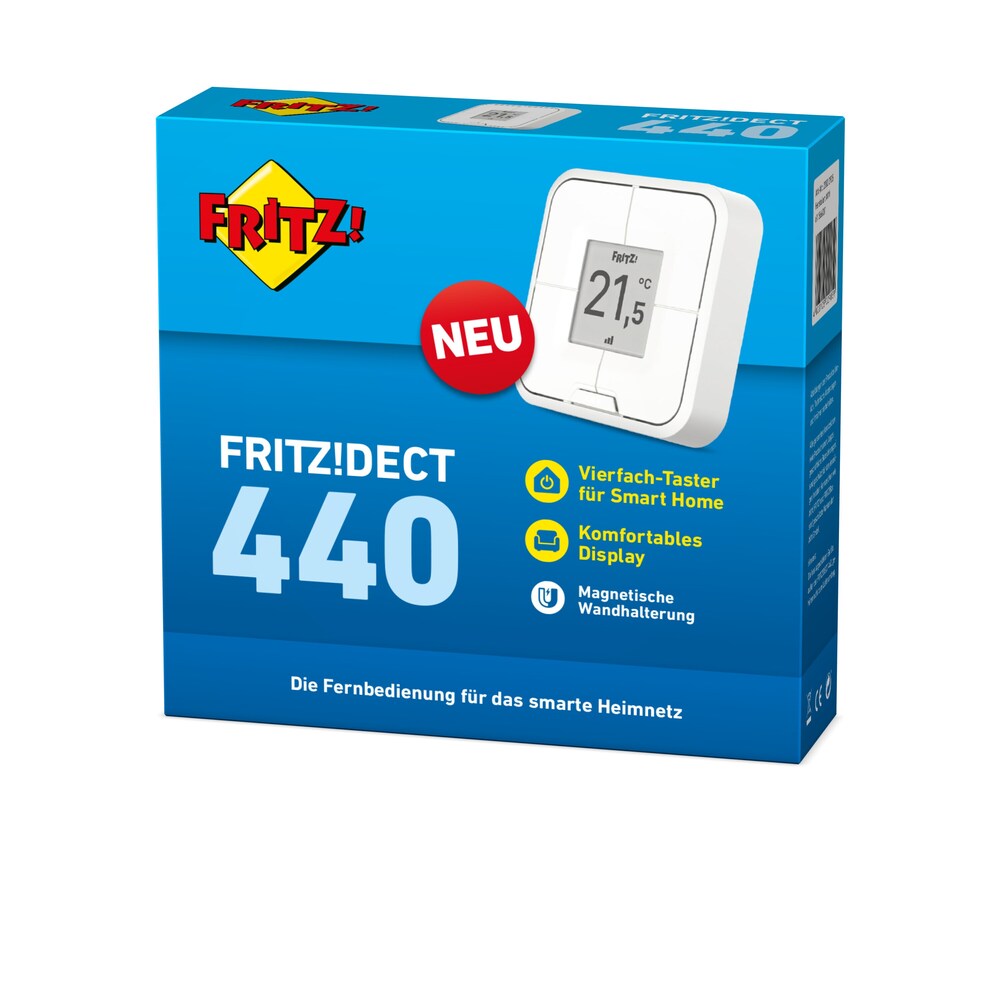 AVM FRITZ!DECT 440 - Smarter Wandtaster, 2er Pack