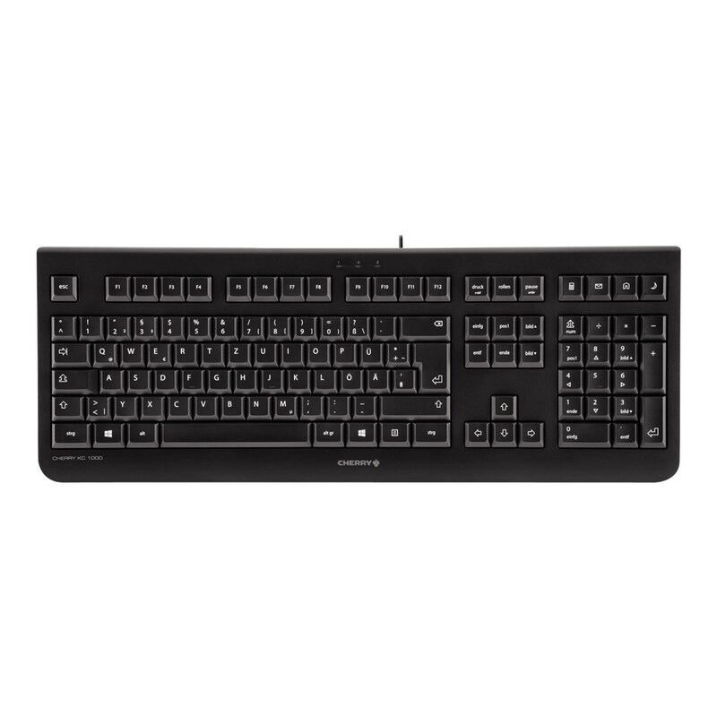 Cherry KC 1000 Keyboard FR Layout USB schwarz