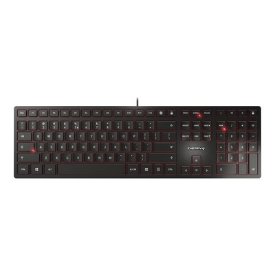 La profe günstig Kaufen-Cherry KC 6000 Slim Keyboard US Layout mit Euro Symbol USB schwarz. Cherry KC 6000 Slim Keyboard US Layout mit Euro Symbol USB schwarz <![CDATA[• Anwendungsbereich: professionelles Arbeiten, Nummernblock integriert • Kabelgebunden (USB) • Layout: en