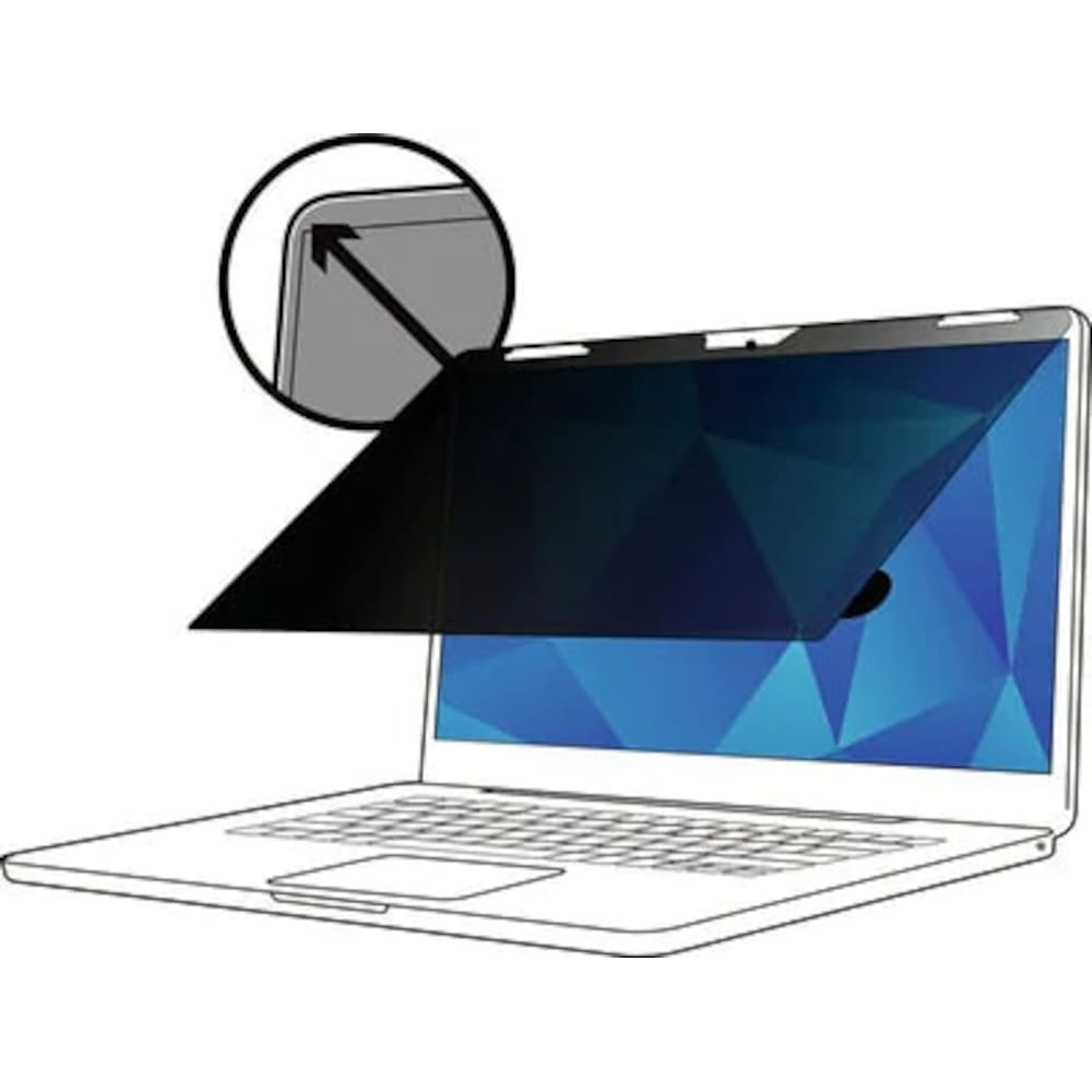 3M 7100228029 Touch Blickschutzfilter für Microsoft Surface® Laptop 3, 4, 15"