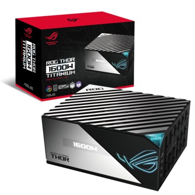 600W PCIe günstig Kaufen-ASUS ROG Thor Titanium 1600W Gaming Netzteil, voll modular, PCIe 5.0. ASUS ROG Thor Titanium 1600W Gaming Netzteil, voll modular, PCIe 5.0 <![CDATA[• Gaming Netzteil mit 1600 Watt, 80+ Titanium • Voll Modulares Kabelmanagement, PCIe Gen 5.0 Ready, OLE