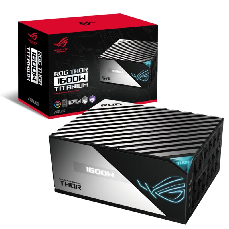 ASUS ROG Thor Titanium 1600W Gaming Netzteil, voll modular, PCIe 5.0