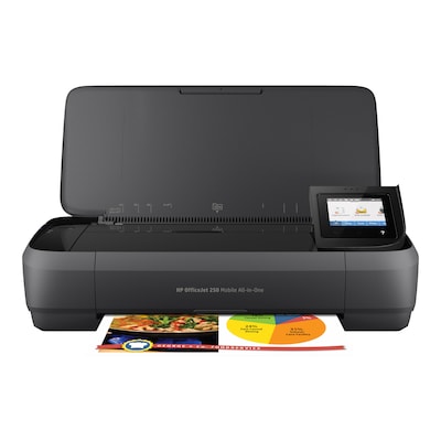Bi Office günstig Kaufen-HP OfficeJet 250 Mobiler Drucker Scanner Kopierer WLAN. HP OfficeJet 250 Mobiler Drucker Scanner Kopierer WLAN <![CDATA[• Tintenstrahldrucker, Kopierer, Scanner • Druckauflösung: bis zu 4.800 x 1.200 dpi • Druckgeschwindigkeit: bis zu 10 Seiten/Min