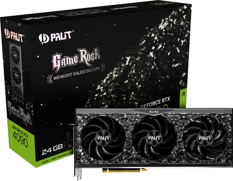 PALIT GeForce RTX 4090 GameRock 24GB GDDR6X Grafikkarte 3x DP/1x HDMI