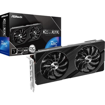 2x 8GB günstig Kaufen-ASROCK Intel Arc A750 Challenger D 8GB OC Grafikkarte 8GB GDDR6 2xHDMI, 2x DP. ASROCK Intel Arc A750 Challenger D 8GB OC Grafikkarte 8GB GDDR6 2xHDMI, 2x DP <![CDATA[• Intel Arc A750, CM-G10 / Alchemist DG2-512 • 8GB GDDR6-RAM (256-bit Speicherinterfa