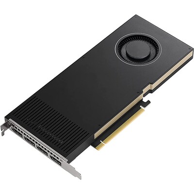 44 x günstig Kaufen-PNY NVIDIA RTX A4000 16GB GDDR6 Workstation Grafikkarte 4x DP. PNY NVIDIA RTX A4000 16GB GDDR6 Workstation Grafikkarte 4x DP <![CDATA[• NVIDIA RTX A4000 (Ampere), PCIe 4.0 x16 • 16GB GDDR6 (256bit Speicherinterface) 512 GB/s • 6144 Cudacores, 48 RT 