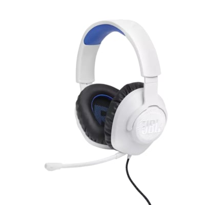 Audio Kabel günstig Kaufen-JBL Quantum 100P Over-Ear-Gaming-Headset, Weiß/Blau. JBL Quantum 100P Over-Ear-Gaming-Headset, Weiß/Blau <![CDATA[• 3,5-mm-Audiokabel • Game-/Chat-Balanceregelung • Zertifiziert für Nintendo Switch, PS4, PS5, Xbox One, Xbox Series X • V