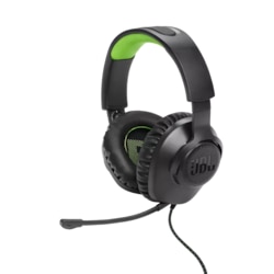 JBL Quantum 100X Over-Ear-Gaming-Headset, Schwarz/Gr&uuml;n