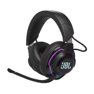 3 Audio  günstig Kaufen-JBL Quantum 910 Wireless Over-Ear-Gaming-Headset, Schwarz. JBL Quantum 910 Wireless Over-Ear-Gaming-Headset, Schwarz <![CDATA[• 3,5-mm-Audiokabel, USB-Typ-C auf A, 2,4-GHz-WLAN • Windows Sonic Spatial, JBL QuantumSOUND Signature • JBL QuantumSURROUN