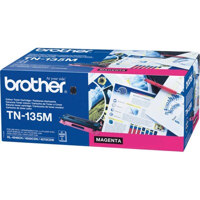 TN 135M günstig Kaufen-Brother TN-135M Toner magenta für 4.000 Seiten. Brother TN-135M Toner magenta für 4.000 Seiten <![CDATA[• Toner (Magenta) • Seitenreichweite ca. Seiten]]>. 