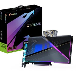 GIGABYTE AORUS GeForce RTX 4080 Extr. Wateforce 16GB GDDR6X Grafikkarte HDMI, DP
