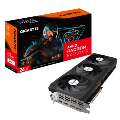 4GB DDR günstig Kaufen-GIGABYTE AMD Radeon RX 7900 XTX Gaming OC 24GB GDDR6 Grafikkarte 2xHDMI/2xDP. GIGABYTE AMD Radeon RX 7900 XTX Gaming OC 24GB GDDR6 Grafikkarte 2xHDMI/2xDP <![CDATA[• AMD Radeon RX 7900 XTX, RDNA 3, PCI Express 4.0, Werksseitig übertakte • 24GB GDDR6-