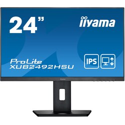 iiyama ProLite XUB2492HSU-B5 60,5cm (24&quot;) FHD IPS Monitor VGA/HDMI/DP Pivot