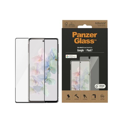 BLACK günstig Kaufen-PanzerGlass Google Pixel 7 Black. PanzerGlass Google Pixel 7 Black <![CDATA[• Passend für das Google Pixel 7 • Kristallklarer Displayschutz • Optimaler Schutz vor Kratzern, Schmutz und Stößen • Oleophobe Oberfläche • Einfache Installation]]>