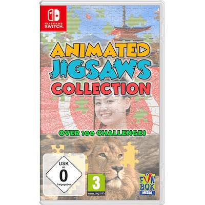 100 x  günstig Kaufen-Animated Jigsaws Collection mit über 100 Puzzles - Nintendo Switch. Animated Jigsaws Collection mit über 100 Puzzles - Nintendo Switch <![CDATA[• Plattform: Nintendo Switch • Genre: Sammlung • USK-Einstufung: Freigegeben ab 0 Jahren • Re