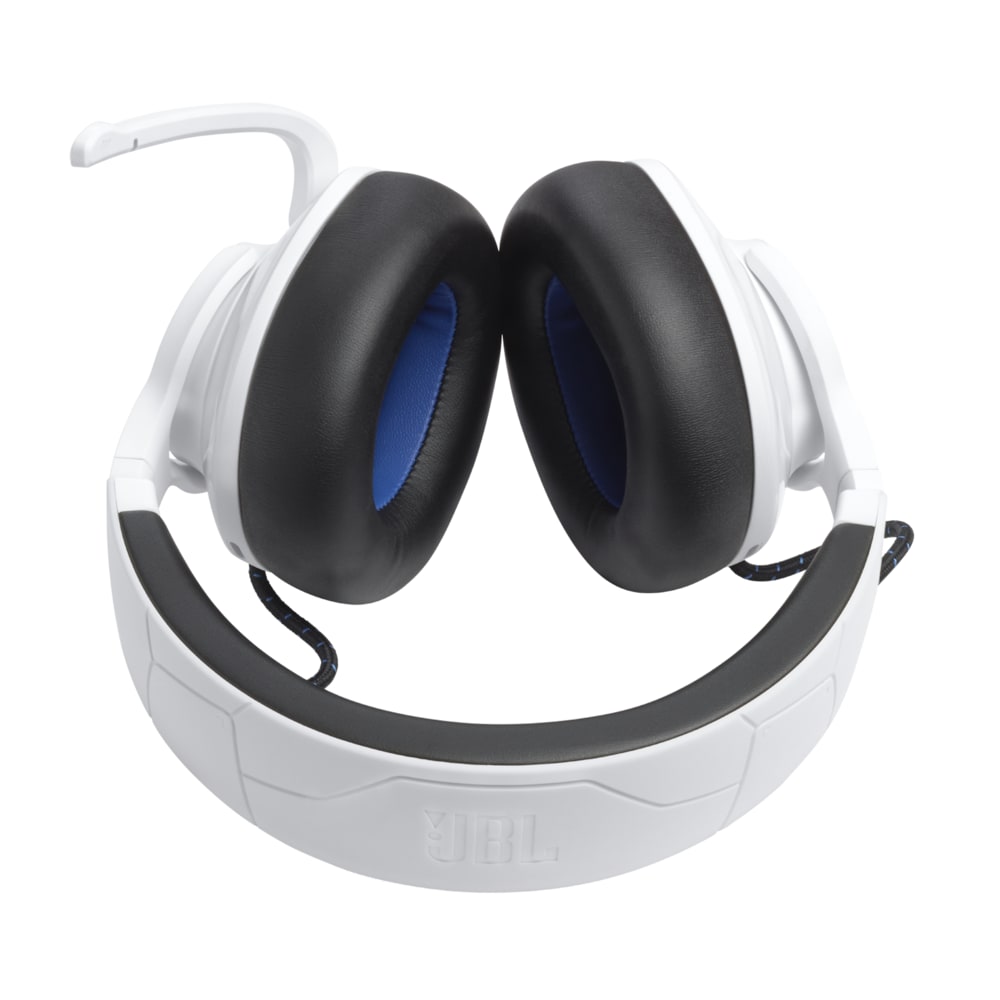 JBL Quantum 910 P Wireless Over-Ear-Gaming-Headset, Weiß/Blau