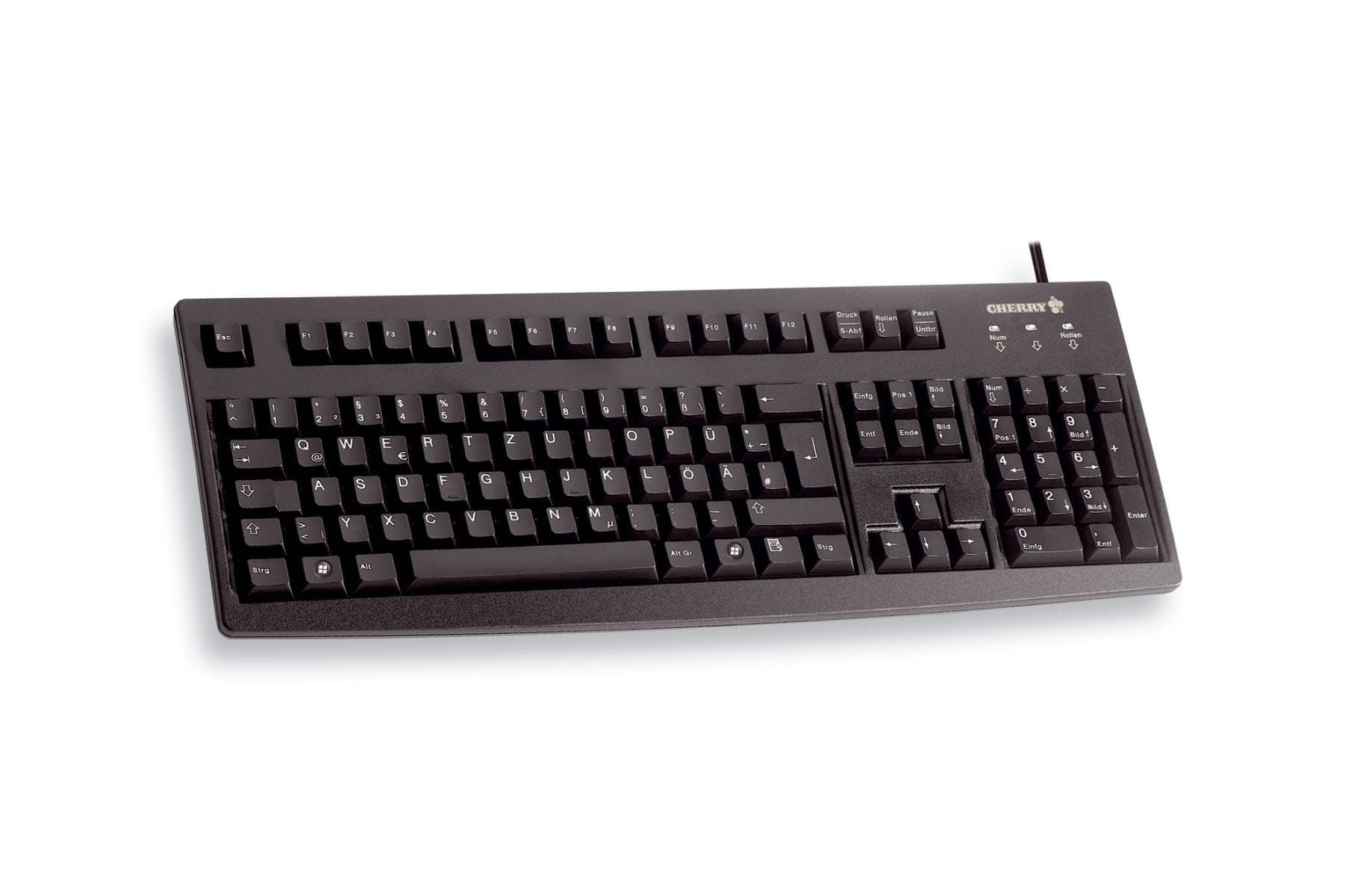 Cherry G83-6105 Tastatur USB kyrillisches Layout schwarz