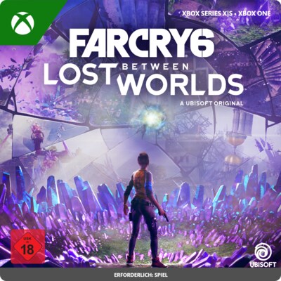 Code günstig Kaufen-Far Cry 6 Lost Between Worlds - XBox Series S|X / XBox One Digital Code DE. Far Cry 6 Lost Between Worlds - XBox Series S|X / XBox One Digital Code DE <![CDATA[• Plattform: Xbox • Genre: Shooter • Altersfreigabe USK: ab 18 Jahren • Produktart: Dig