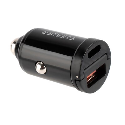 Anschluss USB günstig Kaufen-4smarts Kfz Ladegerät VoltRoad Pico Dual 20W PD/QC schwarz. 4smarts Kfz Ladegerät VoltRoad Pico Dual 20W PD/QC schwarz <![CDATA[• 4smarts Kfz Ladegerät VoltRoad Pico Dual 20W PD/QC schwarz • USB-A Anschluss unterstützt den Quick Charge 3.0