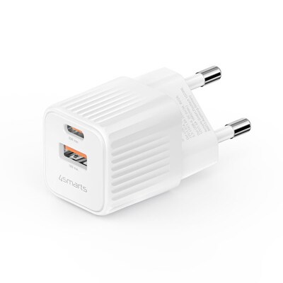 50 bis günstig Kaufen-4smarts VoltPlug Duos Mini PD 20W weiß. 4smarts VoltPlug Duos Mini PD 20W weiß <![CDATA[• 4smarts VoltPlug Duos Mini PD 20W weiß • 20 W Power Adapter • Fast Charge: Lade deine Geräte schneller denn je • Charger ist bis zu 50% kleiner, 