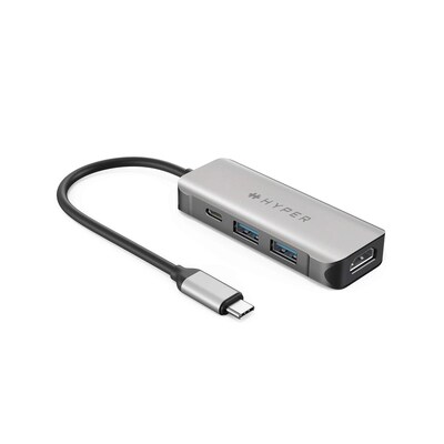 HDMI Auf günstig Kaufen-HyperDrive 4-in-1 USB-C Hub. HyperDrive 4-in-1 USB-C Hub <![CDATA[• Hochauflösendes 4K 60Hz HDMI • Schnelles Aufladen mit 100W USB-C Power Delivery • Hochgeschwindigkeits-USB-A-Anschlüsse • Nahtlose Farbe, Material und Ausführung]]>. 