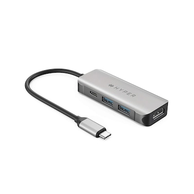Live in  günstig Kaufen-HyperDrive 4-in-1 USB-C Hub. HyperDrive 4-in-1 USB-C Hub <![CDATA[• Hochauflösendes 4K 60Hz HDMI • Schnelles Aufladen mit 100W USB-C Power Delivery • Hochgeschwindigkeits-USB-A-Anschlüsse • Nahtlose Farbe, Material und Ausführung]]>. 